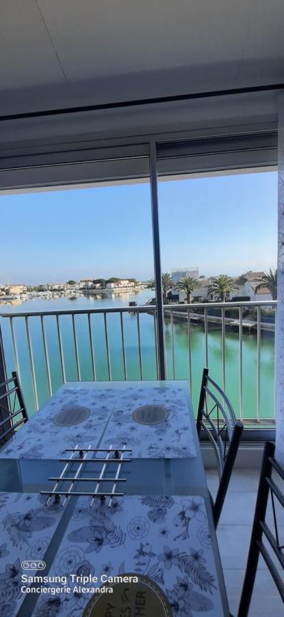 Vue Magique Sur La Marina - Appart En Duplex, Les Pieds Dans L'Eau Saint-Cyprien Kültér fotó
