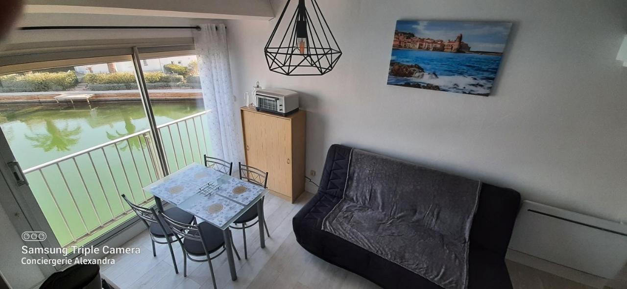 Vue Magique Sur La Marina - Appart En Duplex, Les Pieds Dans L'Eau Saint-Cyprien Kültér fotó